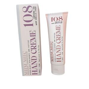 Miim Miic Hydro-Blast Hand Creme 4 oz 108 Warm Vanilla Syrup Hyaluronic Peptides